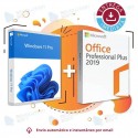 Windows 11 PRO + Office 2019 PRO PLUS - vitalício